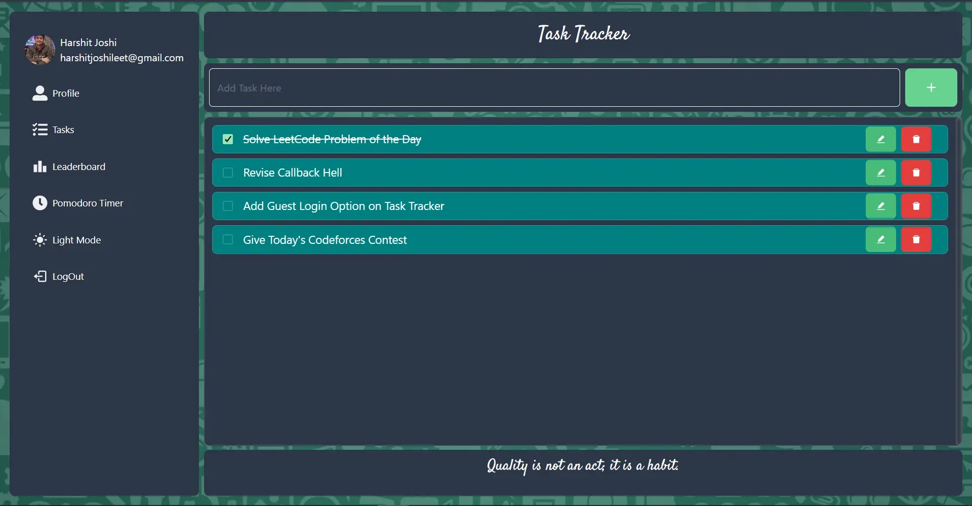 Task Tracker